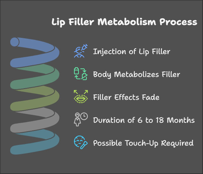 Lip Filler Metabolism Process